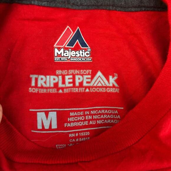 Men’s Red Cleveland ‘C’ Graphic Tee - Picture 4 of 4